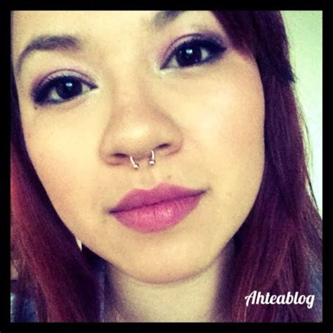 Ah-tea : You have your septum pierced?!