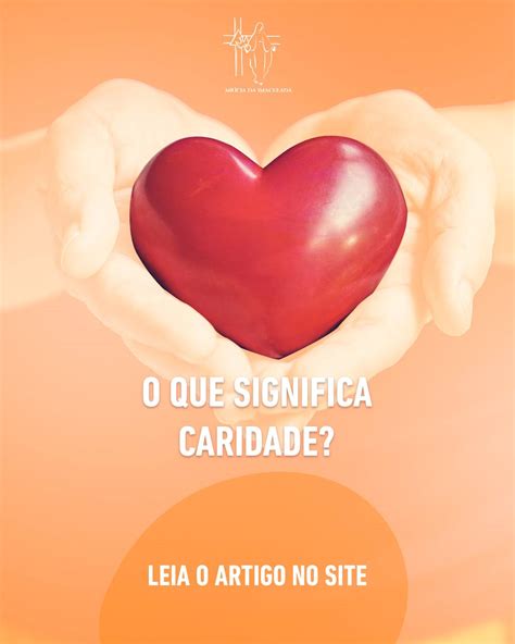 O que significa Caridade?
