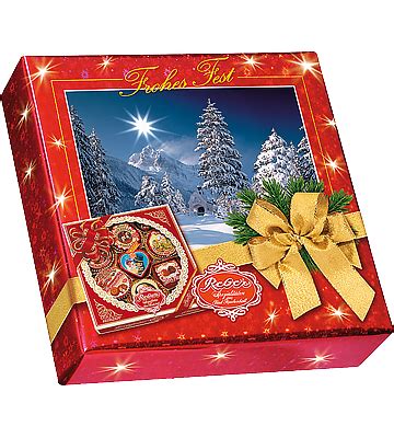 Reber Mozart Patrizier Новогодние шоколадные конфеты 340 г