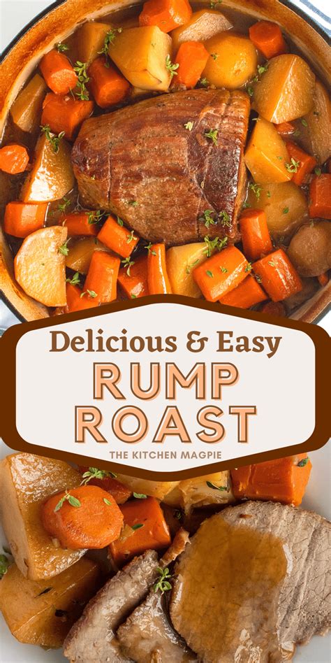 Rump Roast - The Kitchen Magpie
