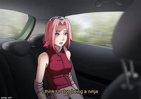 Sakura haruno - waifu taxi by AccelArtOfficial on Newgrounds