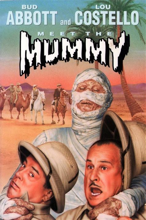 Abbott and Costello Meet the Mummy (1955) - Posters — The Movie Database (TMDB)