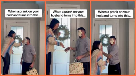 'I thought he was going to take it back': Wife pranks husband when he