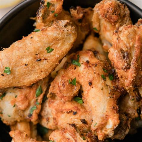 Crispy Air Fryer Chicken Wings - Becomingness