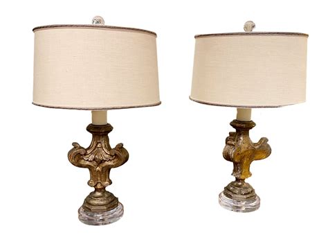 Bella French Antiques on Twitter: "19th Century Antique Fragment Lamps