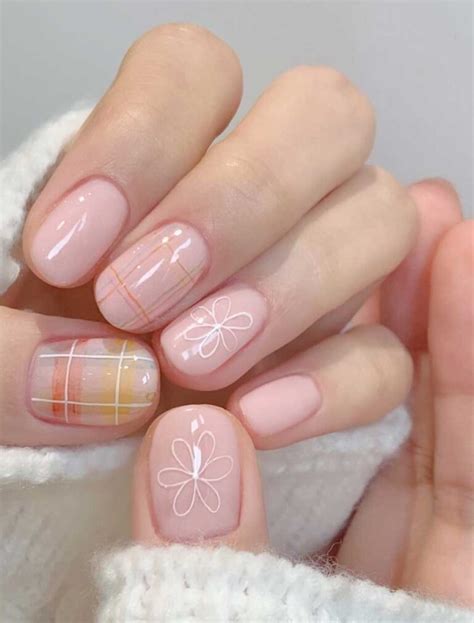 Decoração De Unhas Curtinhas - 20+ Unhas curtinhas decoradas Simples e Elegantes - Mulher Além da Mãe