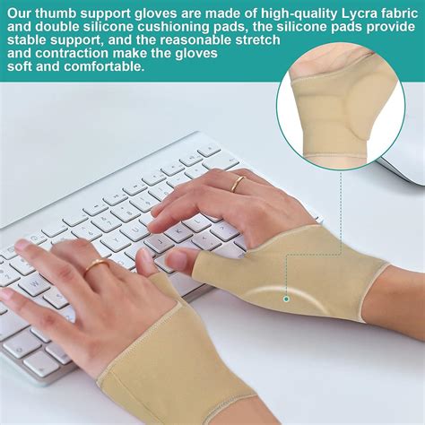 WooTshu Thumb Support Brace - CMC Joint Thumb Splint for Pain Relief