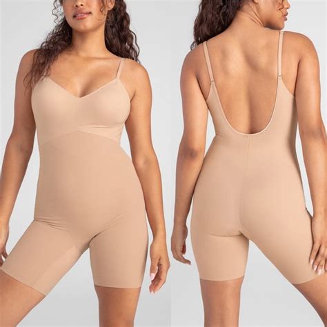 honeylove intimates sleepwear  honeylove lowback bodysuit