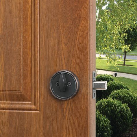 Backset Single Sided Bronze Deadbolt ǀ Hardware & Locks ǀ Today's