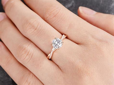 20 Moissanite Engagement Rings to Shop Now | Who What Wear UK