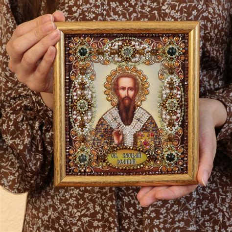 "Образа в Каменьях" | Мужские именные иконы