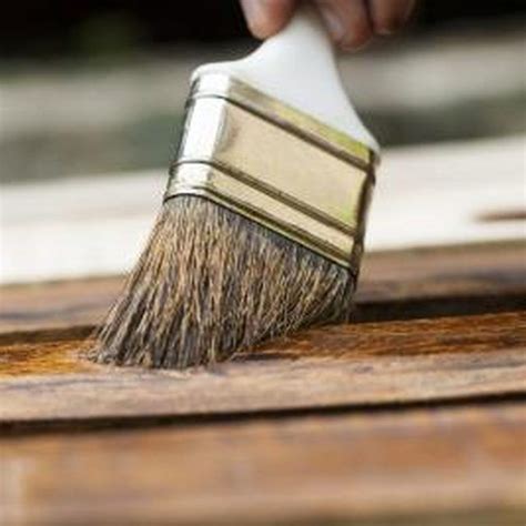 how to clean brushes with stain