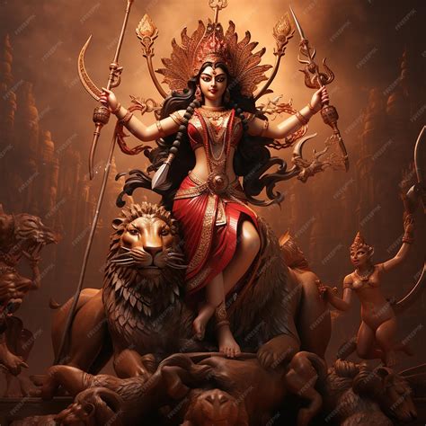 Goddess Durga Devi Durga Maa Durga AI Images Navratri Durga Images