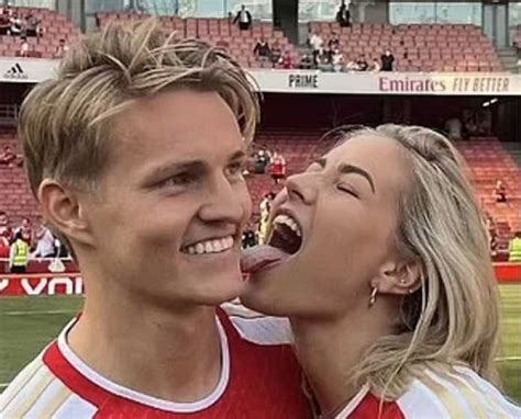 Odegaard goes public with girlfriend Spilling | The Nation Newspaper