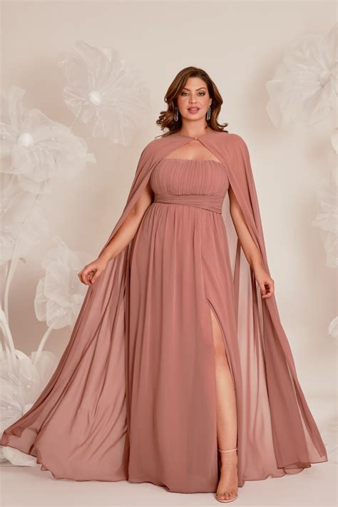 Vestido de festa Vestido de Festa Rose Longo Elsa | Ladydress
