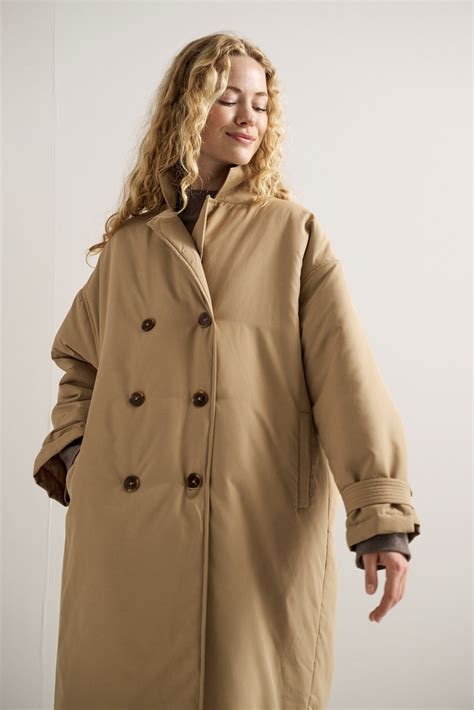 field padded coat  buy jackets   moshi moshi mind