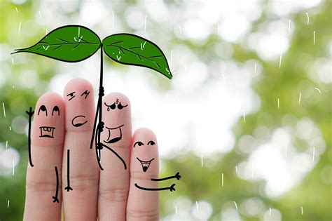 Download Finger Art, Family, Rain. Royalty-Free Stock Illustration Image - Pixabay