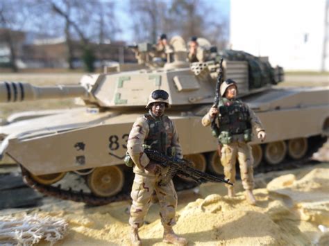 Diorama M1A2 Abrams 2003 Iraqi Freedom