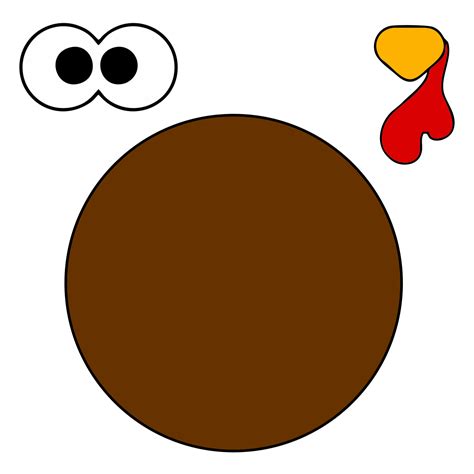 Printable Turkey Face