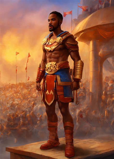 Lexica - Glizzy Gladiator hot dog warrior