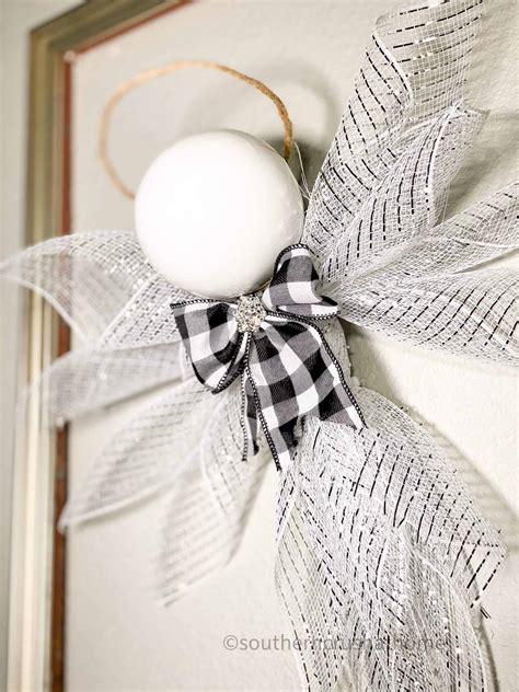 How to Make a Deco Mesh Christmas Angel Craft + Name Contest