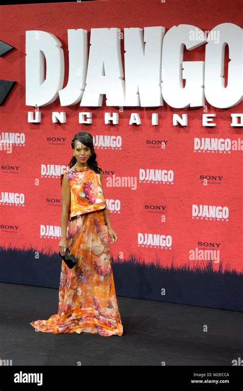 Kerry Washington bei der Deutschlandpremiere von "Django unchained" im ...