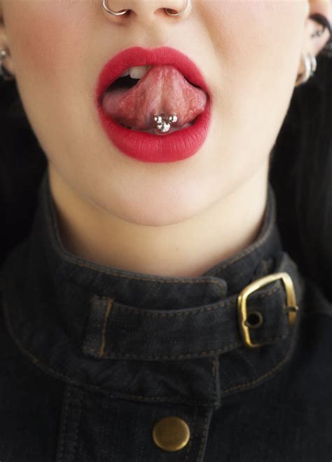 Twisted Tongue Rings