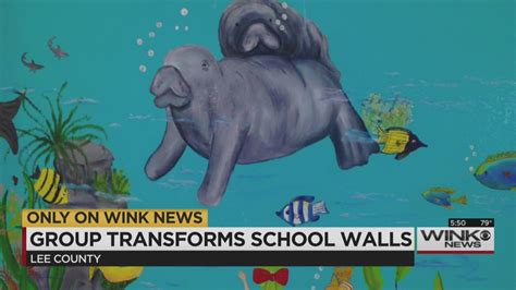 Group transforms walls at Manatee Elementary School