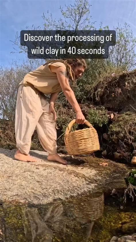 process soil  clay  pottery nature crafts homemade