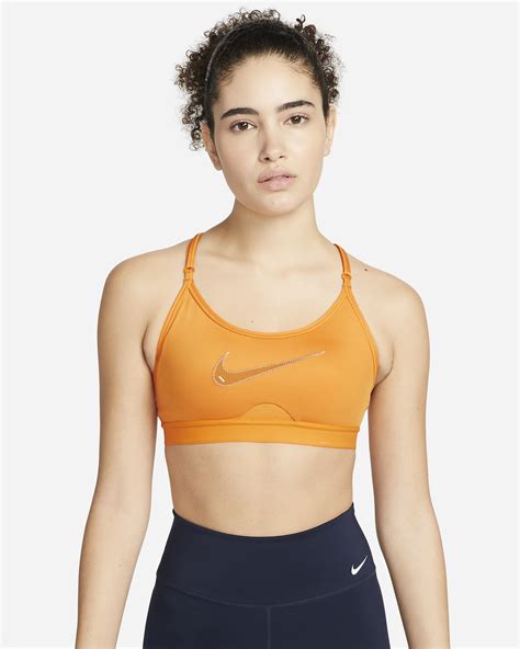 Nike Indy Women's Light-Support Padded Graphic Sports Bra. Nike UK