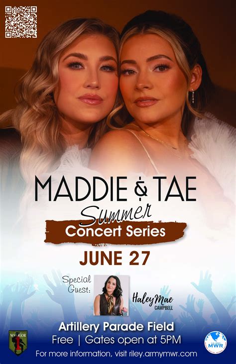 🎶 Maddie + Tae featuring Haley Mae Campbell┃Free MWR Summer Concert