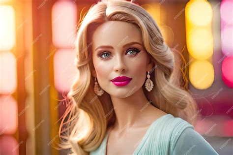 Premium AI Image | AI generated Cute Girl Doll