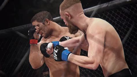 EA Sports UFC simulates Conor McGregor vs. Chad Mendes at UFC 189 - MMA ...