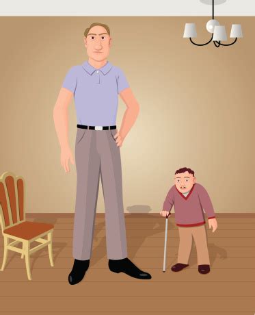 tinggi  pendek ilustrasi stok  gambar  istock