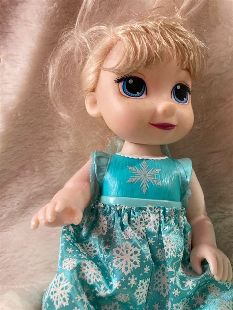 Frozen Elsa baby Doll Preloved, Hobbies & Toys, Toys & Games on Carousell