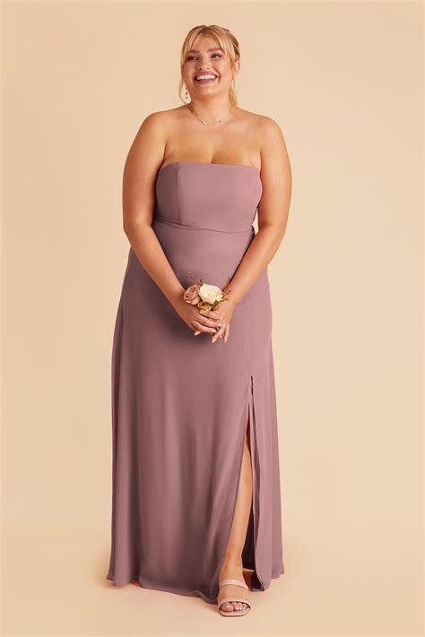 Dark Mauve Bridesmaid Dresses | Birdy Grey