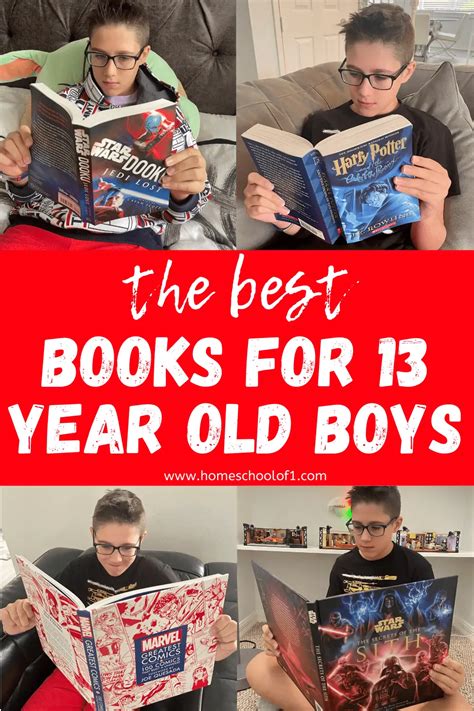 40+ Books For 13 Year Old Boys That They Can't Put Down