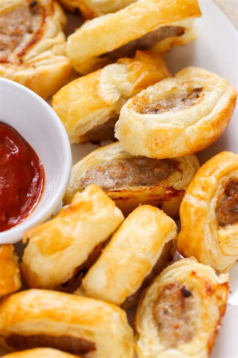 Mini Sausage Rolls (Perfect For Parties) - My Morning Mocha