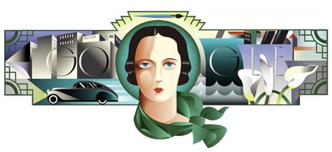 Just A Car Guy: Google Doodle pays tribute to Art Deco artist Tamara de ...