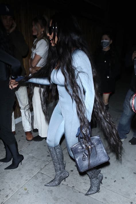 CHANEY JONES Arrives at The Nice Guy in West Hollywood 02/12/2022