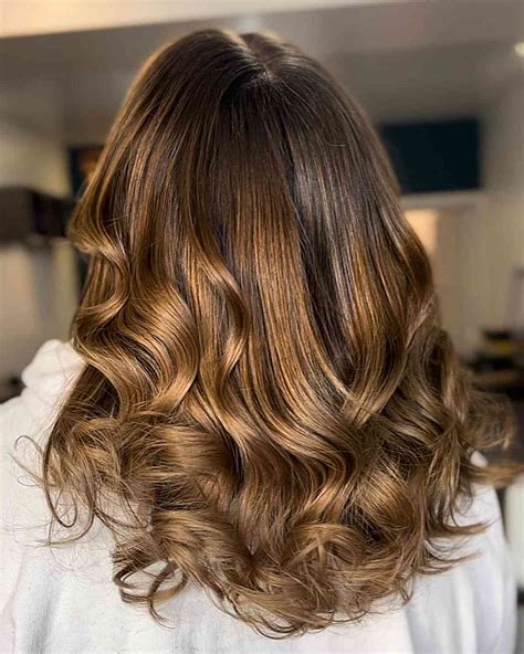 Medium Golden Brown Hair Color Chart