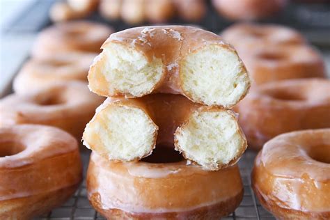 homemade glazed donuts mels kitchen cafe