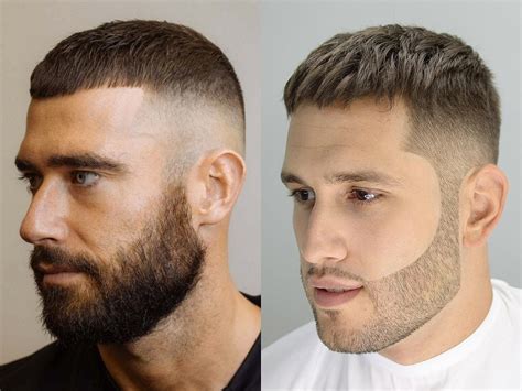 tagli capelli uomo corti  sfumati  rasati ai lati