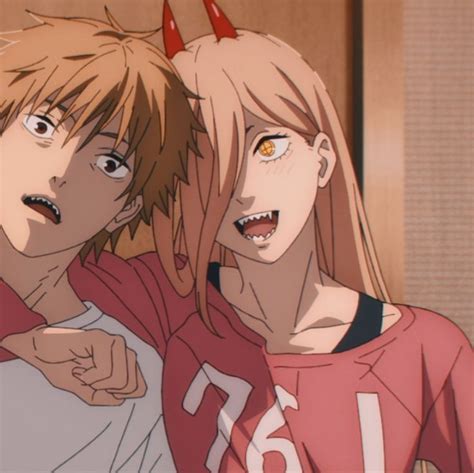 denji  power matching icon anime manga art chainsaw