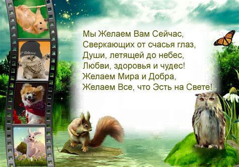 Картинки с надписями. Желаем Мира и Добра.