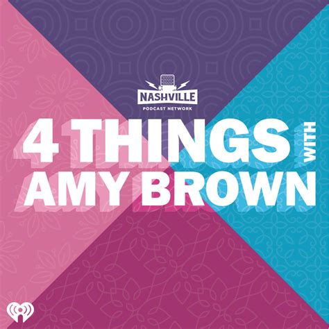 Amy of The Bobby Bones Show Releases New Podcast Called '4 Things With ...