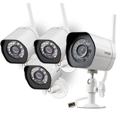 Amazon.com : Zmodo Wireless Security Camera System (4 pack) Smart HD