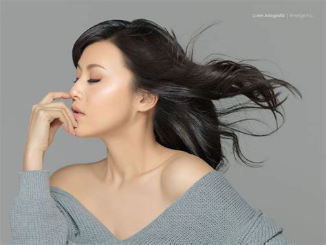 Japanese Celebrity Norika Fujiwara photographed by em. with the