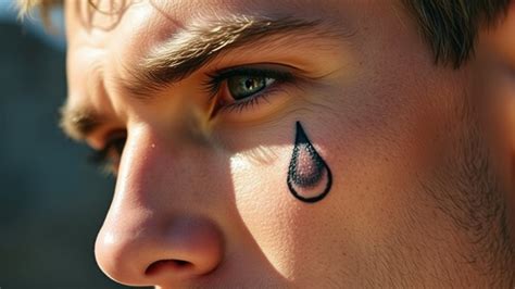 teardrop tattoo meaning  eye  symbolism