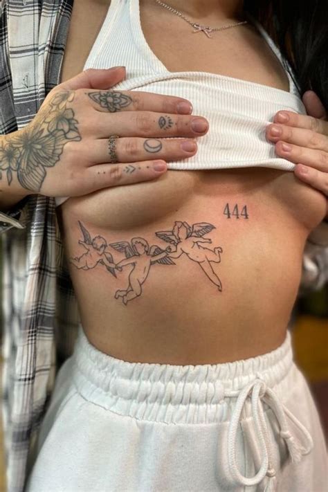 underboob tattoos  delicate details  bold statements